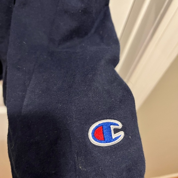 Champion Navy long sleeve tee - Picture 2 of 3